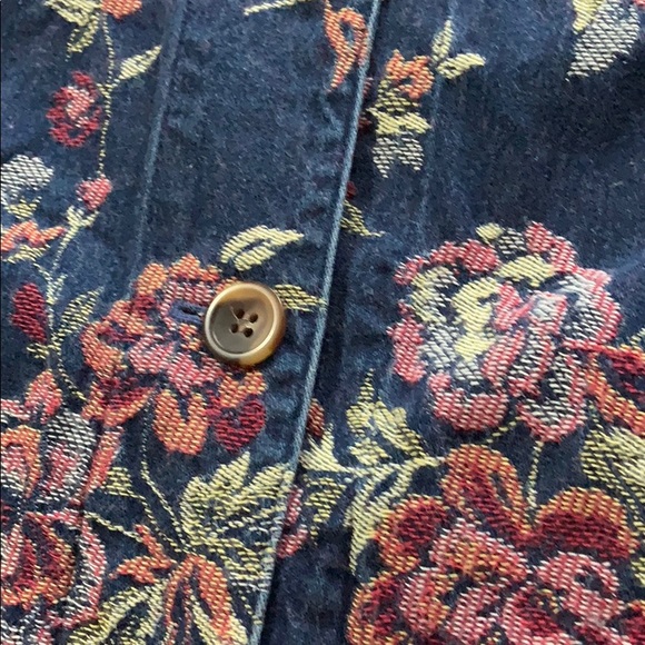 Jacket-APPLESEEDS WOMENS FLORAL JACK - Picture 8 of 8